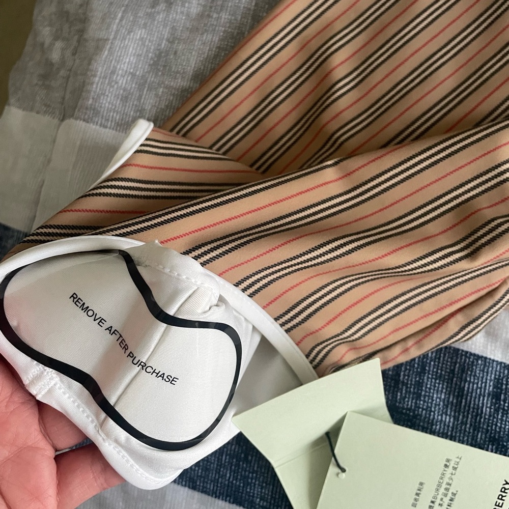 Brand new burberry one piece toddler swimsuit - Picture 2 of 3